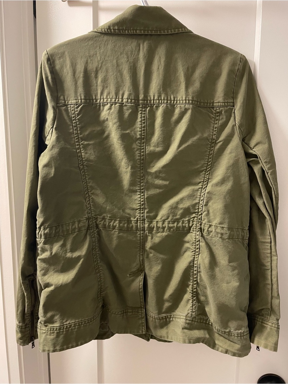 GAP Olive Green Women's Utility Jacket - Picture 8 of 11